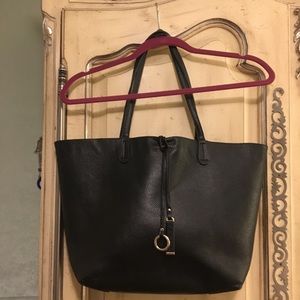 Fake leather bag. #pleather #fakeleather #blackbag